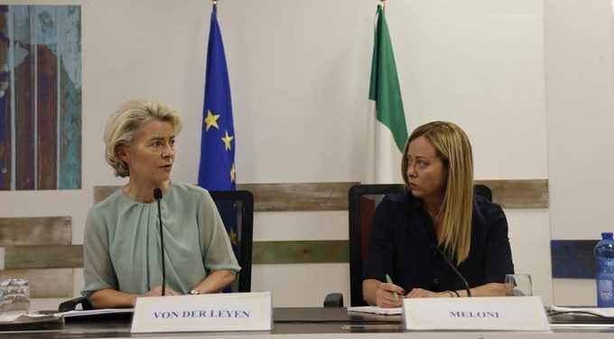 Italie : Von der Leyen appelle les Européens à accueillir une partie des migrants 1 - Le Progrès Egyptien