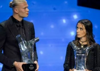 Haaland et Bonmati sacrés joueur et joueuse UEFA de l’année