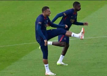 Equipe de France: Mbappé et Dembélé peaufinent leur complicité