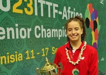 Ch. d’Afrique de Tennis de Table : Hana décroche une médaille d’or