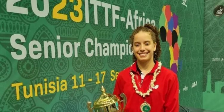 Ch. d’Afrique de Tennis de Table : Hana décroche une médaille d’or 1 - Le Progrès Egyptien