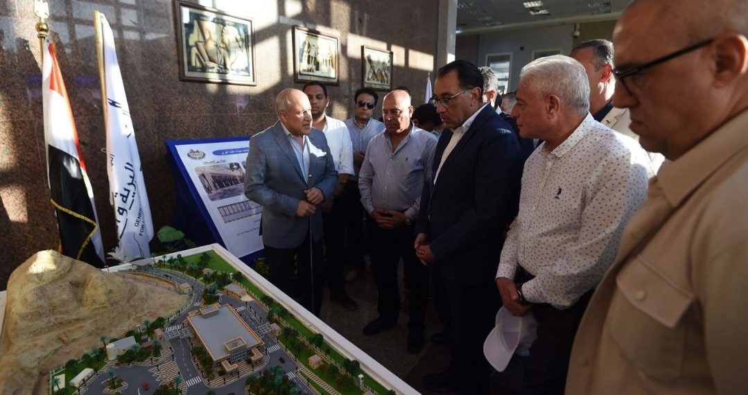 Madbouli dans une tournée au port sec de Taba 1 - Le Progrès Egyptien