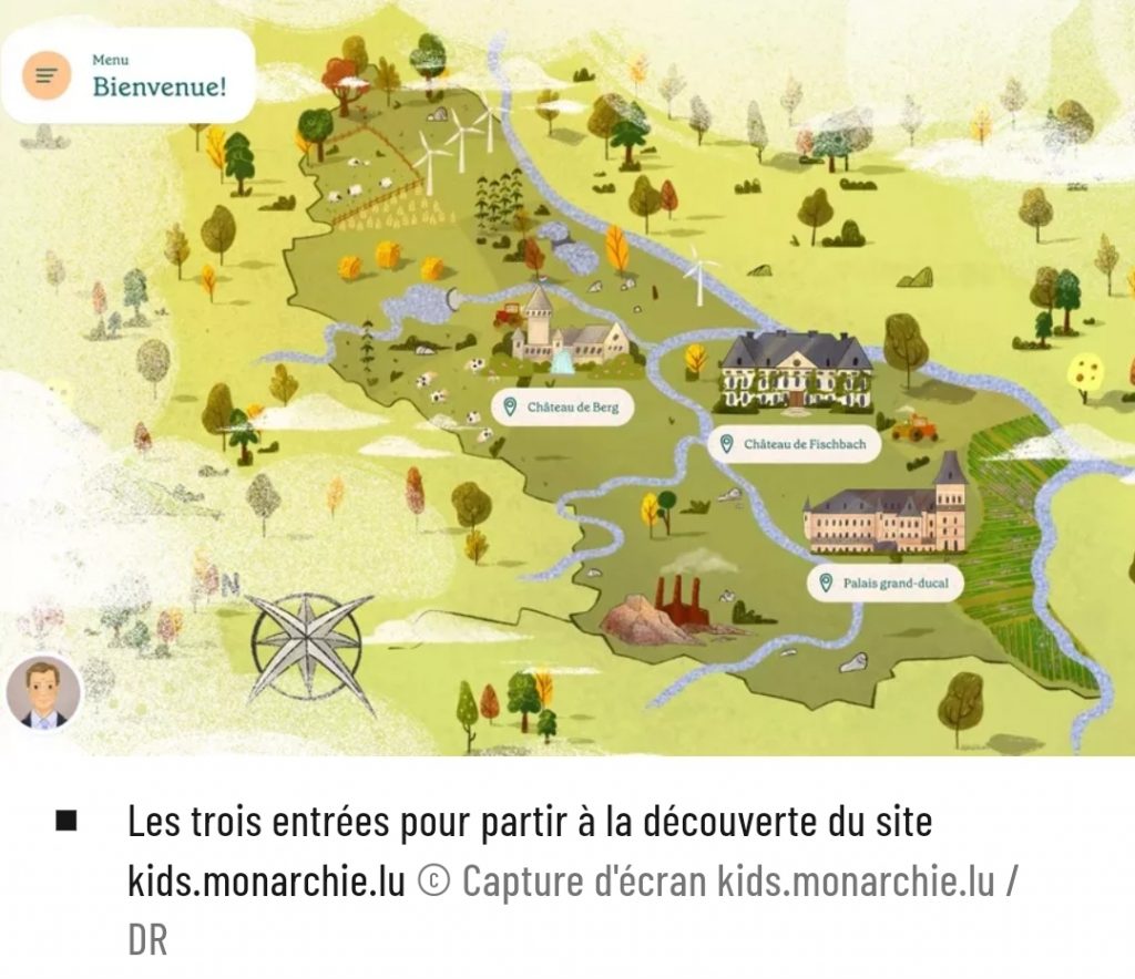 Maria Teresa et Henri de Luxembourg lancent un site pour les enfants 3 - Le Progrès Egyptien