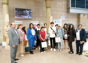 L’Office du tourisme à l’aéroport du Caire célèbre la JMT