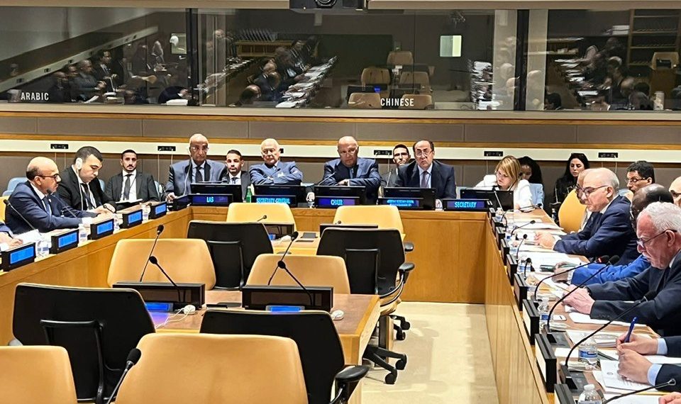 Réunion arabe de consultation en marge des travaux de l'Assemblée générale de l'ONU 2 - Le Progrès Egyptien Réunion arabe de consultation en marge des travaux de l'Assemblée générale de l'ONU 1 - Le Progrès Egyptien