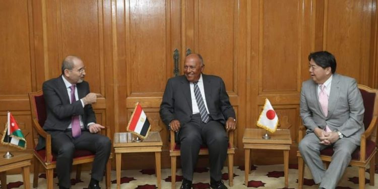 Tenue de la 1ère réunion du mécanisme de concertation entre l'Egypte, la Jordanie et le Japon 1 - Le Progrès Egyptien