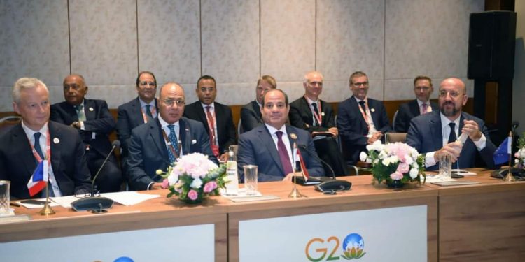 G20: Al-Sissi participe au mini-sommet afro-européen 1 - Le Progrès Egyptien