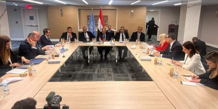 Choucri et Gerapetrítis affirment le caractère stratégique des relations égypto-grecques 1 - Le Progrès Egyptien