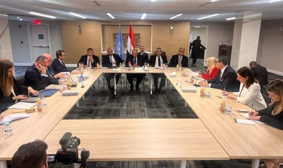 Choucri et Gerapetrítis affirment le caractère stratégique des relations égypto-grecques 1 - Le Progrès Egyptien