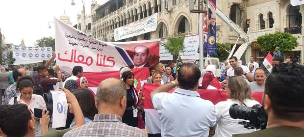 Héliopolis : Une marche de soutien au président Al-Sissi pour un nouveau mandat 4 - Le Progrès Egyptien Héliopolis : Une marche de soutien au président Al-Sissi pour un nouveau mandat 3 - Le Progrès Egyptien