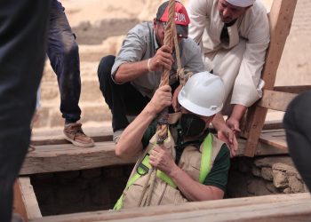 Découverte d’un puits funéraire à Saqqarah 