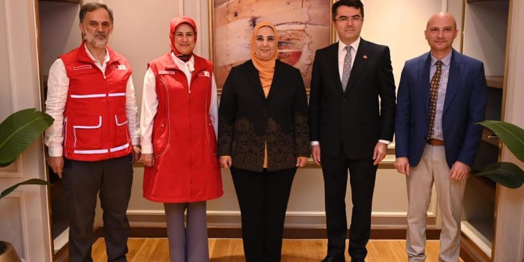 Acheminement de l’aide à Gaza : Coopération égypto-turque 2 - Le Progrès Egyptien Acheminement de l’aide à Gaza : Coopération égypto-turque 1 - Le Progrès Egyptien