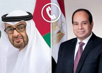Le Président Al-Sissi s’entretient avec le Président des Emirats arabes unis