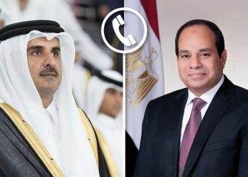 Al-Sissi et l'Emir du Qatar examinent l'escalade sur la scène israélo-palestinienne 4 - Le Progrès Egyptien
