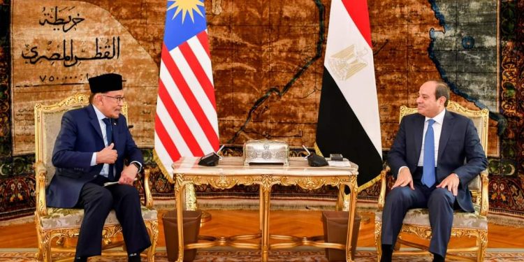 Al-Sissi reçoit le Premier ministre malaisien  1 - Le Progrès Egyptien