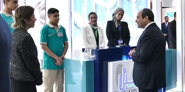 Al-Sissi effectue une tournée d'inspection dans le salon international de l'industrie 1 - Le Progrès Egyptien