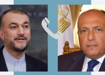 Choucri reçoit un appel téléphonique de son homologue iranien 12 - Le Progrès Egyptien