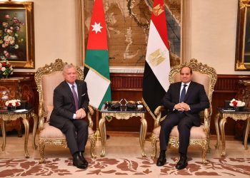 Al sissi reçoit le roi Abdallah de Jordanie 