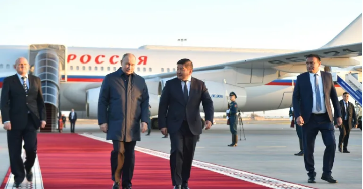 Poutine au Kirghizstan, premier voyage à l’étranger 2 - Le Progrès Egyptien Poutine au Kirghizstan, premier voyage à l’étranger 1 - Le Progrès Egyptien