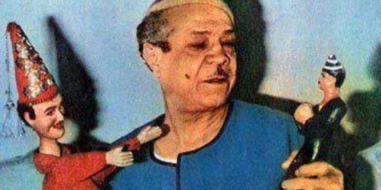 Shokoko qui est connu  pour son personnage de marionnettes "Aragouz" 2 - Le Progrès Egyptien Shokoko qui est connu  pour son personnage de marionnettes "Aragouz" 1 - Le Progrès Egyptien