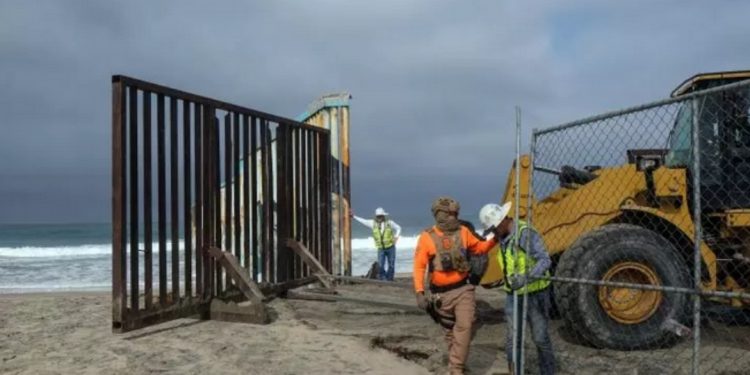 USA : Biden poursuit la construction du mur avec le Mexique 1 - Le Progrès Egyptien