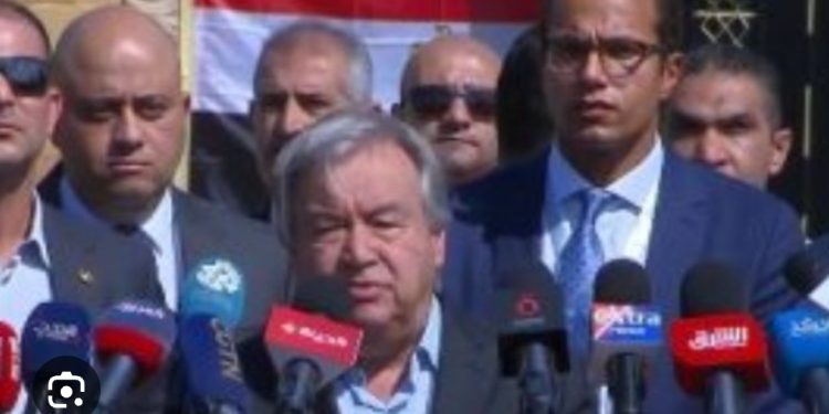 Guterres : L'Égypte est le pilier de la paix 1 - Le Progrès Egyptien