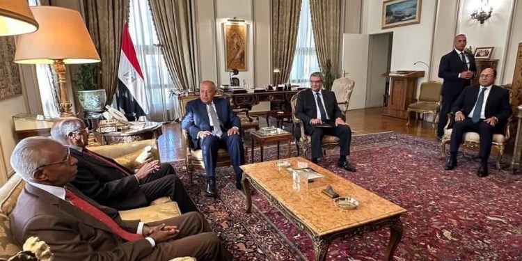  Choucri s'entretient avec des responsables érythréens 1 - Le Progrès Egyptien