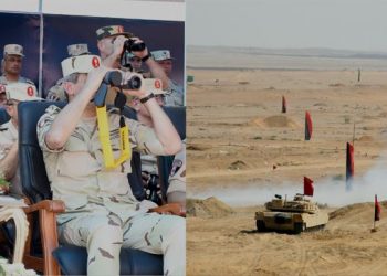 Le ministre de la Défense assiste à la phase principale d’un exercice tactique à munitions réelles