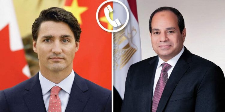 Al-Sissi et le PM canadien examinent les évolutions de l'escalade militaire dans la bande de Gaza 2 - Le Progrès Egyptien Al-Sissi et le PM canadien examinent les évolutions de l'escalade militaire dans la bande de Gaza 1 - Le Progrès Egyptien