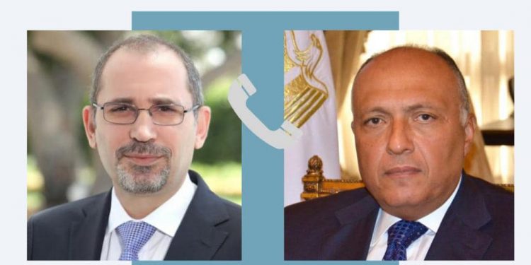 Choucri discute avec ses homologues jordanien et saoudien des derniers développements de l'escalade militaire à Gaza 1 - Le Progrès Egyptien