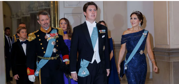 La princesse Mary au dîner de gala du prince Christian 1 - Le Progrès Egyptien