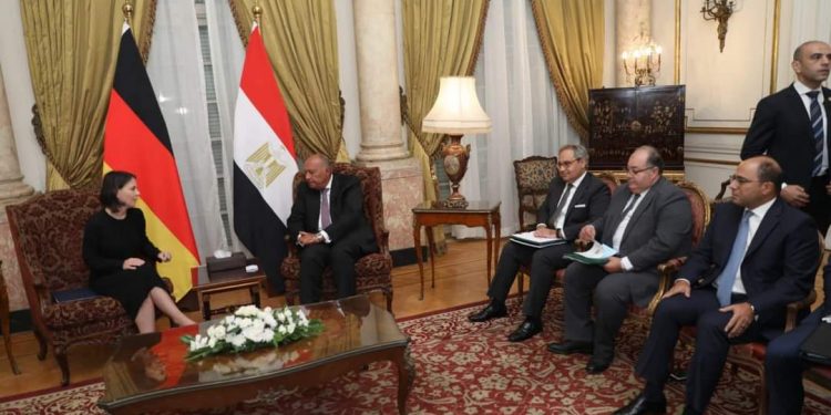 Choucri réitère le rejet par l'Egypte des appels israéliens aux citoyens de Gaza à se déplacer vers le sud 1 - Le Progrès Egyptien