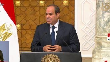Le Président Sissi se moquant des appels israéliens à déplacer les Palestiniens : Il y a le désert du Néguev