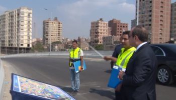 Le Président Al-Sissi inspecte des projets de développement