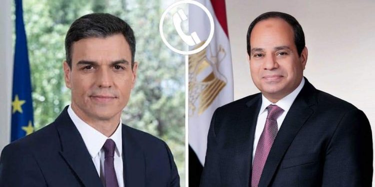 Al-Sissi et le PM d'Espagne examinent la conjoncture à Gaza 1 - Le Progrès Egyptien