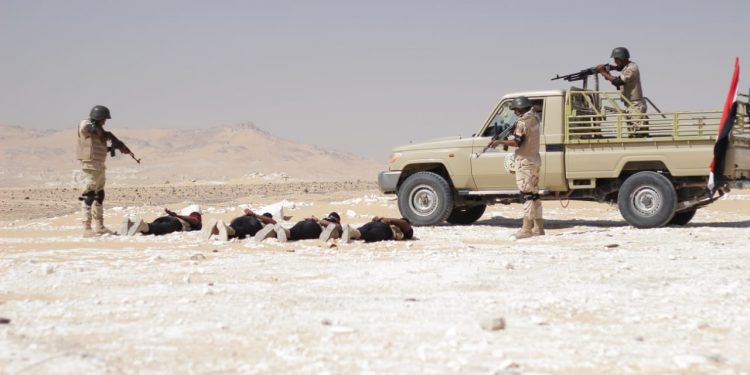 Les forces armées mènent des exercices d'entraînement sur le front stratégique sud 1 - Le Progrès Egyptien