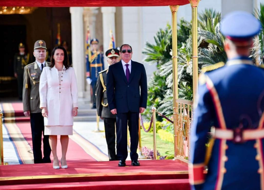 Le Chef de l’Etat reçoit la Présidente de la Hongrie 16 - Le Progrès Egyptien Le Chef de l’Etat reçoit la Présidente de la Hongrie 15 - Le Progrès Egyptien