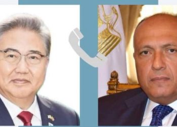 Choucri s’entretient avec son homologue sud-coréen