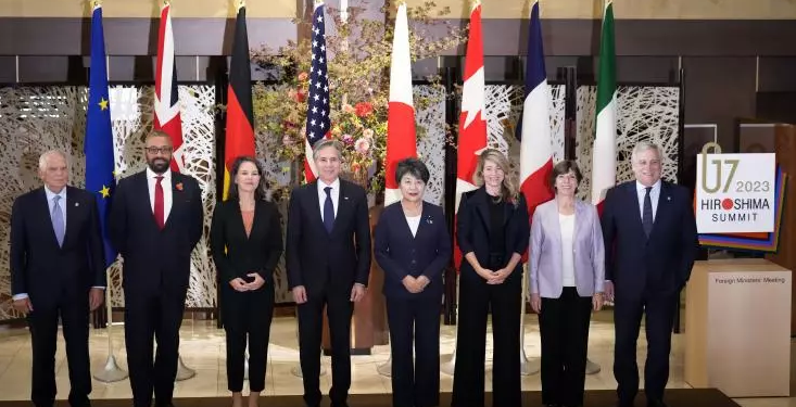 Le G7 promet de rester “uni” dans son soutien “ferme” à l’Ukraine 1 - Le Progrès Egyptien