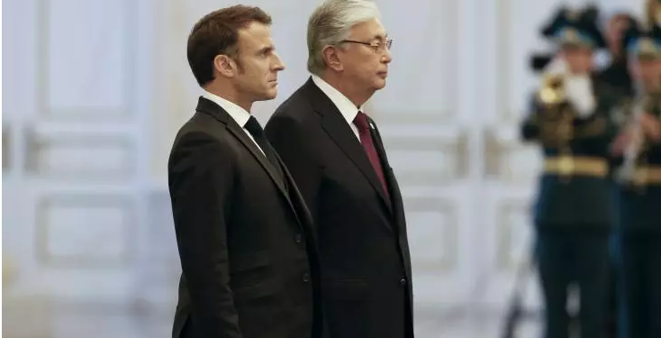 Macron au Kazakhstan pour “accélérer” le partenariat stratégique 1 - Le Progrès Egyptien