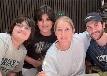 Céline Dion fait sa première sortie publique
