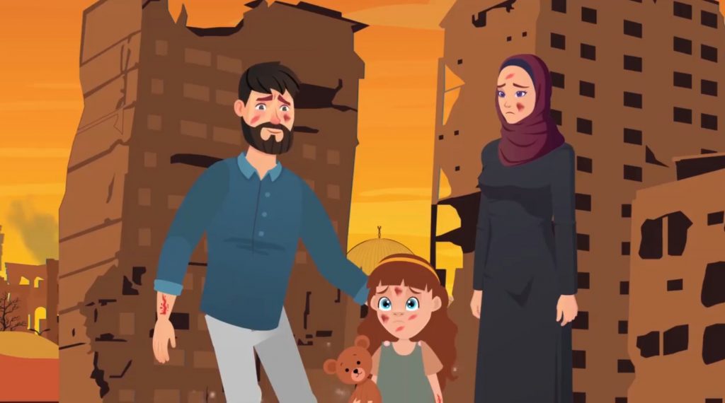 Un "clip d’animation" des horreurs de la guerre de Gaza, pour sensibiliser les enfants 10 - Le Progrès Egyptien Un "clip d’animation" des horreurs de la guerre de Gaza, pour sensibiliser les enfants 9 - Le Progrès Egyptien