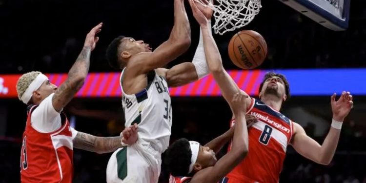 NBA : Antetokounmpo énorme, Wembanyama discret 2 - Le Progrès Egyptien NBA : Antetokounmpo énorme, Wembanyama discret 1 - Le Progrès Egyptien