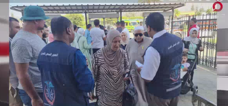 Arrivée des blessés palestiniens à Al-Ariche 4 - Le Progrès Egyptien Arrivée des blessés palestiniens à Al-Ariche 3 - Le Progrès Egyptien