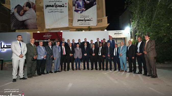 La campagne du candidat Abdel Fattah Al-Sissi  reçoit une délégation du syndicat des soignants 1 - Le Progrès Egyptien