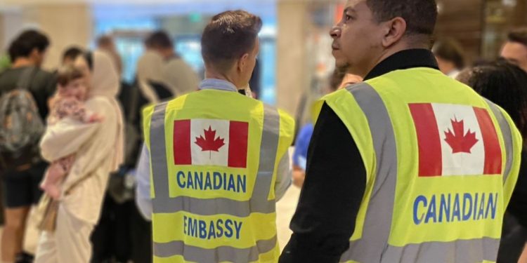 32 ressortissants canadiens arrivent de Gaza au Caire  1 - Le Progrès Egyptien