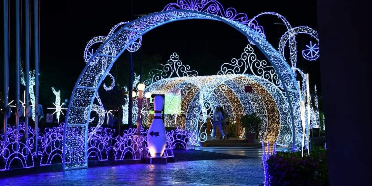 Charm El-Cheikh : Lancement des illuminations de Noël 1 - Le Progrès Egyptien