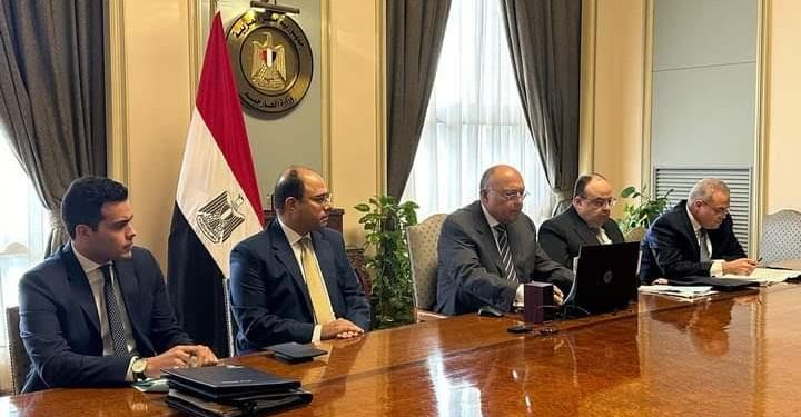 Choucri à la réunion du Conseil de paix et de sécurité en Afrique sur le Soudan 2 - Le Progrès Egyptien Choucri à la réunion du Conseil de paix et de sécurité en Afrique sur le Soudan 1 - Le Progrès Egyptien