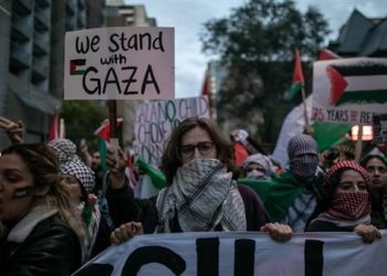 Le monde solidaire avec Gaza contre les atrocités israéliennes