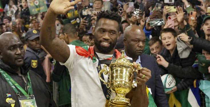 Rugby: Liesse et ferveur pour le retour des Springboks en Afrique du Sud 2 - Le Progrès Egyptien Rugby: Liesse et ferveur pour le retour des Springboks en Afrique du Sud 1 - Le Progrès Egyptien